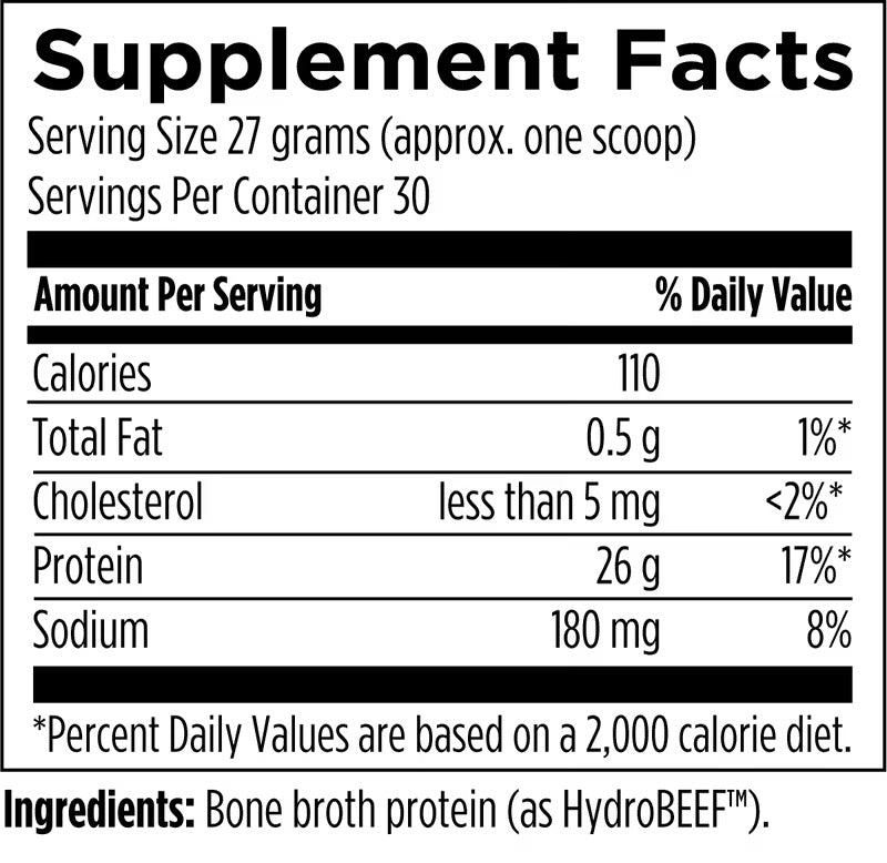 Designs for health, Bone Broth Protein formerly PurePaleo
