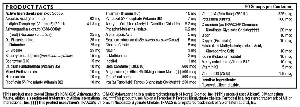 Canine Geriatric Basics Powder