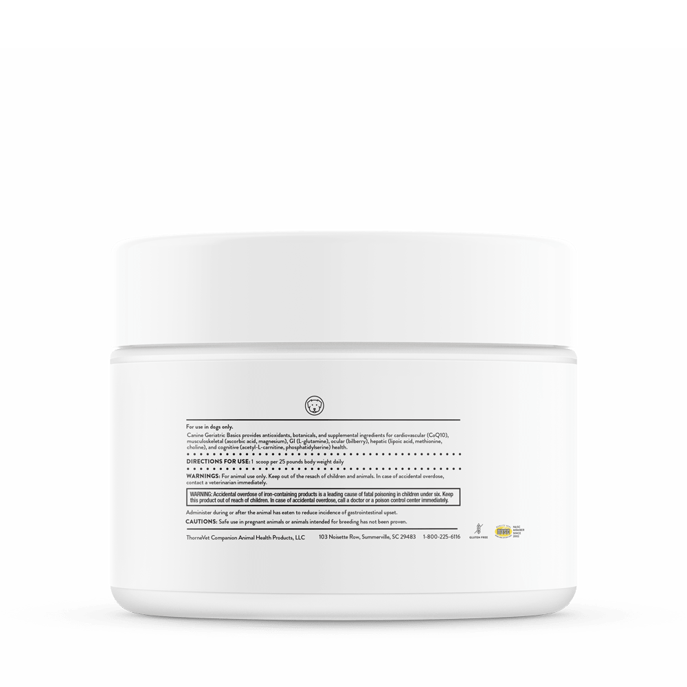 Canine Geriatric Basics Powder