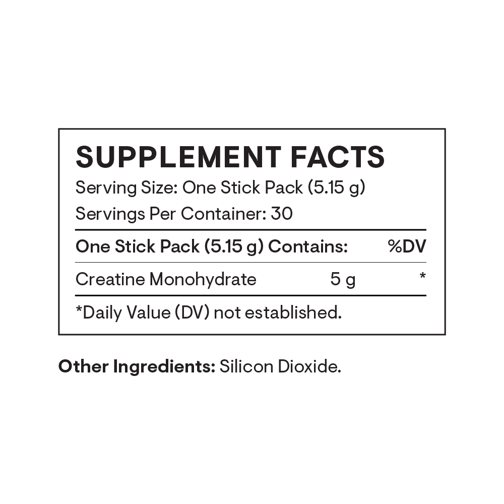 Creatine - Travel Packs