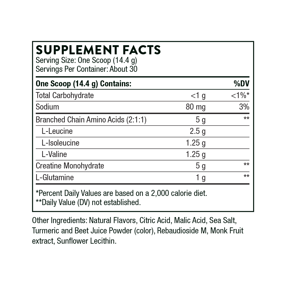 Creatine + BCAAs